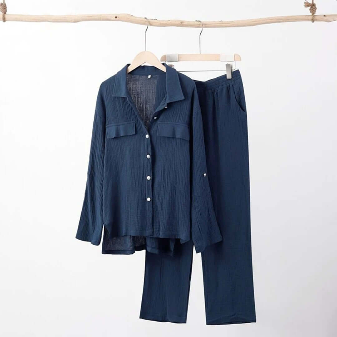 Women's Comfortable Long Sleeve & Pants Set