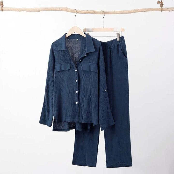 Women's Comfortable Long Sleeve & Pants Set