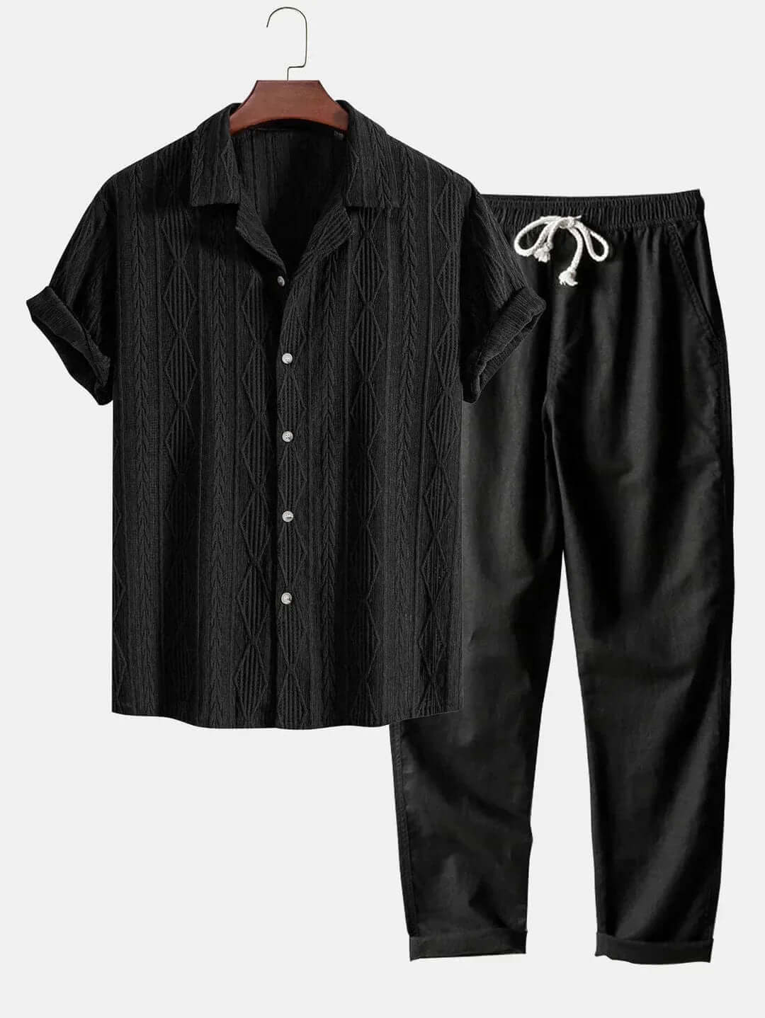 Men's Breathable Cotton Shirt: All-Season Comfort