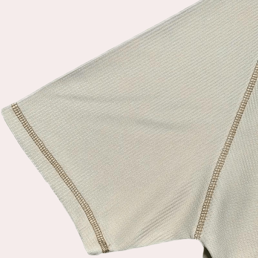 Men's Short Sleeve Henley Shirt: Breathable Cotton, Slim Fit