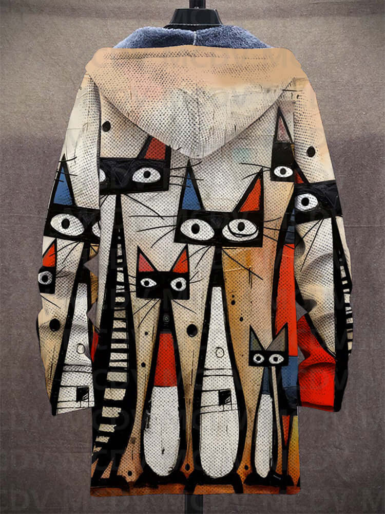 Luxurious artistic cardigan
