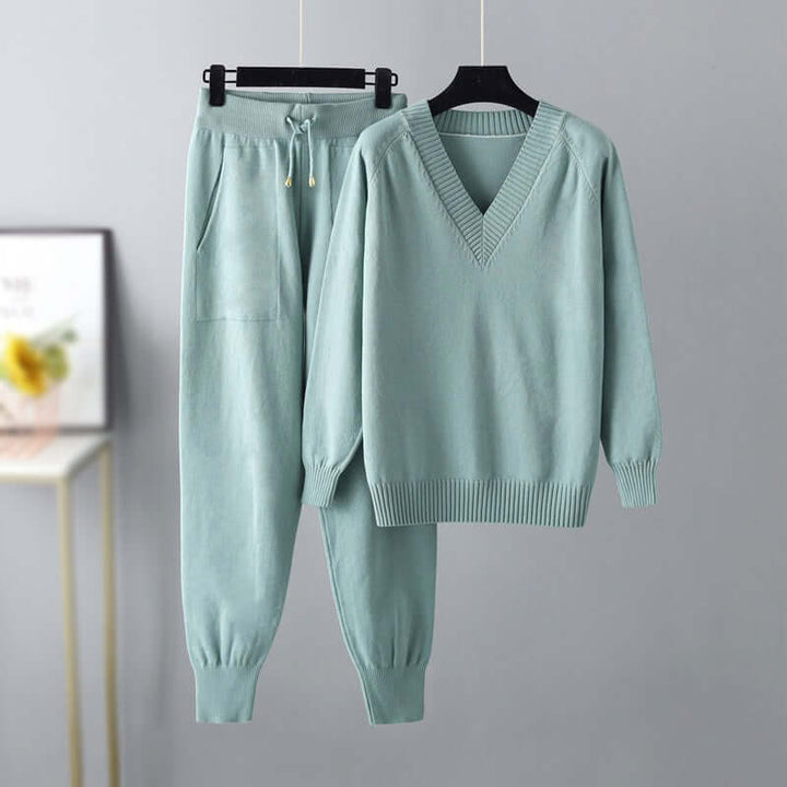 Women's Relaxed Long-Sleeve Lounge Set