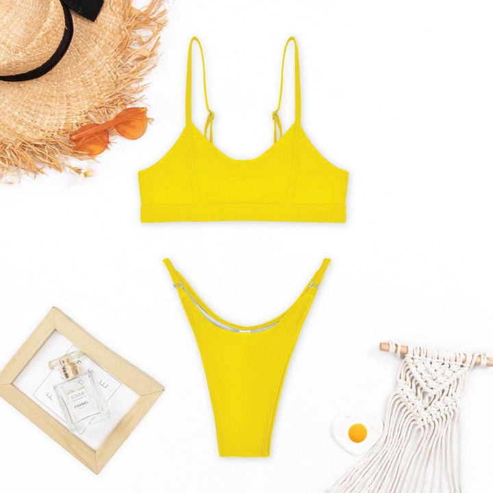 Women's Push-Up Bikini Swimsuit: Supportive & Stylish
