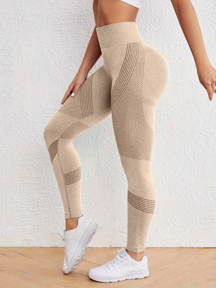High-Waisted Seamless Workout Leggings