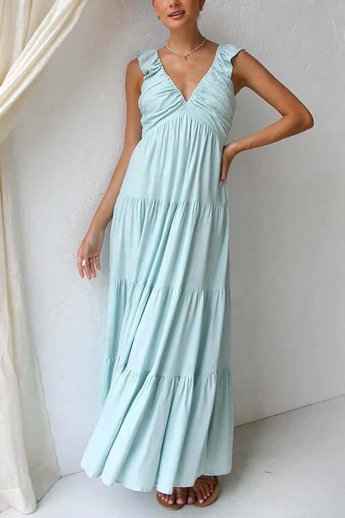 Women's Long Sleeve Summer Dress: Lightweight & Chic