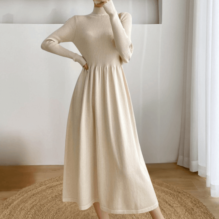 Women's Cozy Knit Winter Dress