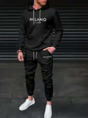 Men's Milano Style Hoodie and Jogger Set