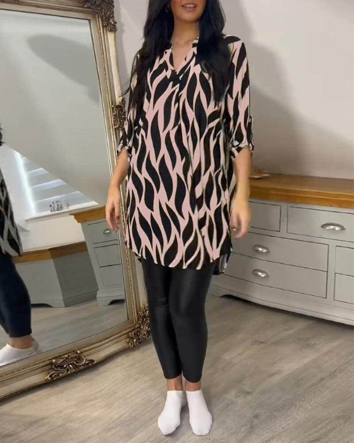 Women's Casual Long Sleeve Blouse - Lightweight & Comfortable Top
