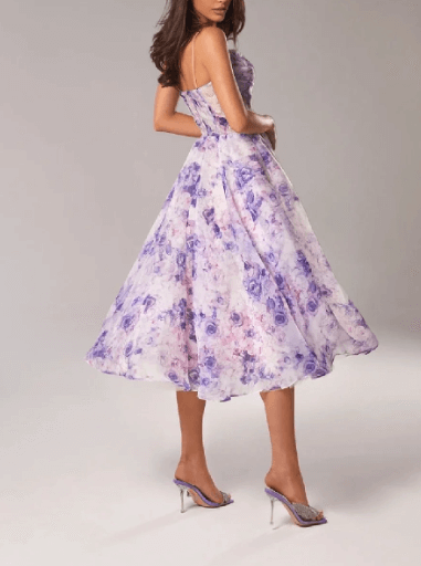 Summer V-Neck Dress: Elegant & Breathable