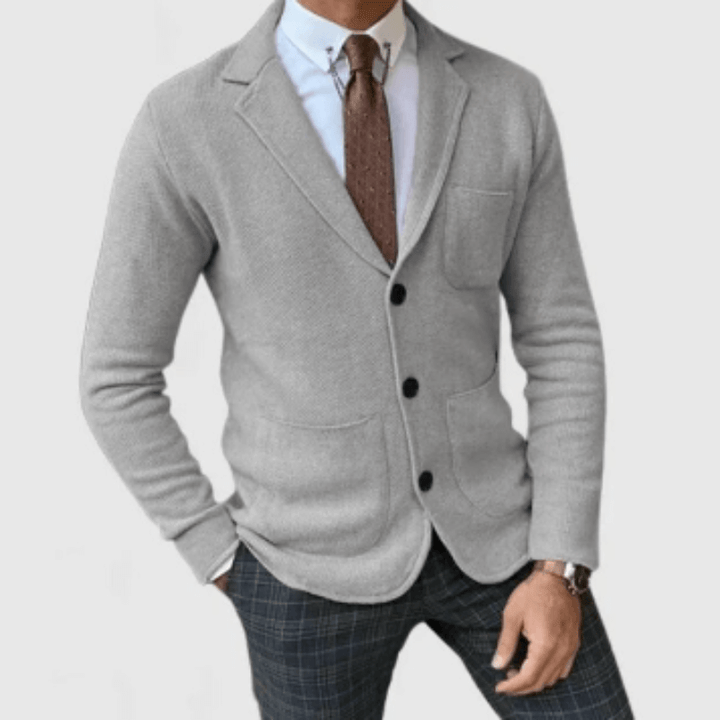 Men's Casual Cotton Gilet Blazer