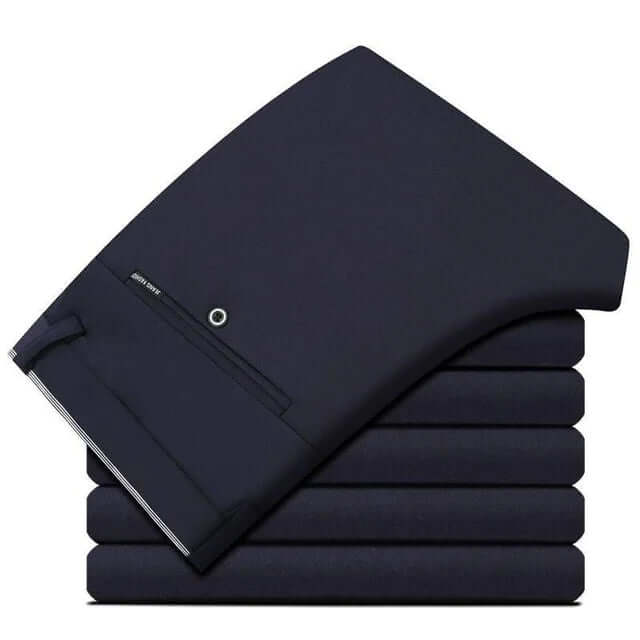 Men's Slim Fit Dress Trousers: Tailored Formal Wear