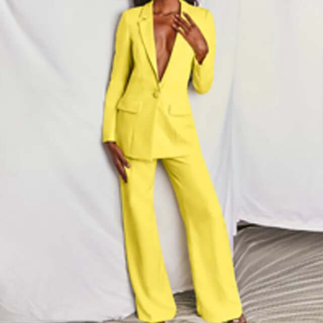 Women's Professional Blazer Pant Set