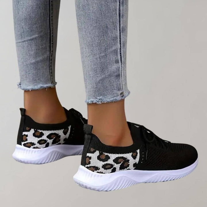 Women's Breathable Knit Mesh Casual Sneakers