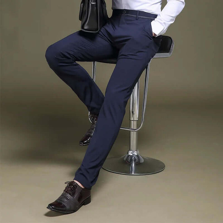 Men's Stretchy Formal Trousers: Comfortable & Stylish
