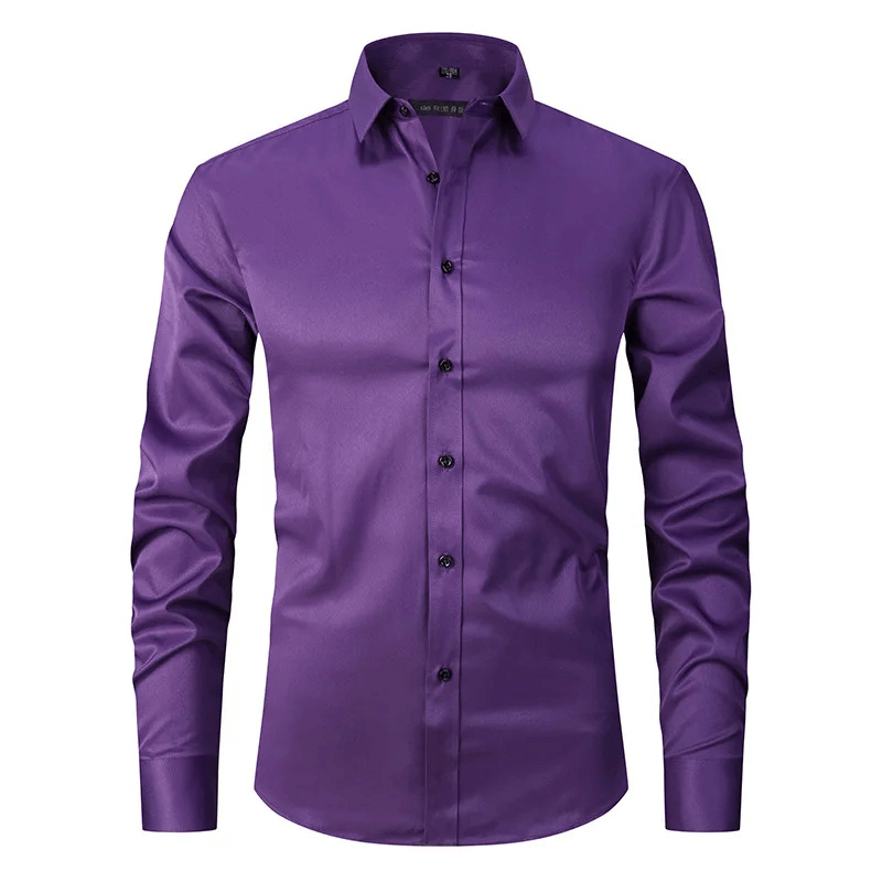 Men's Slim Fit Long-Sleeve Shirt