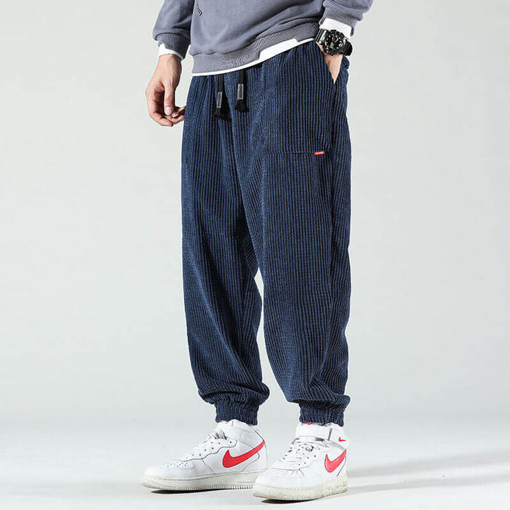 Men's Relaxed-Fit Corduroy Trousers