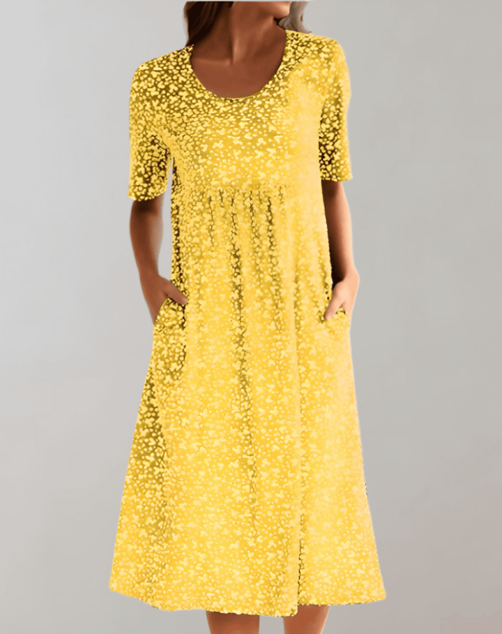 Women's Summer V-Neck Casual Dress
