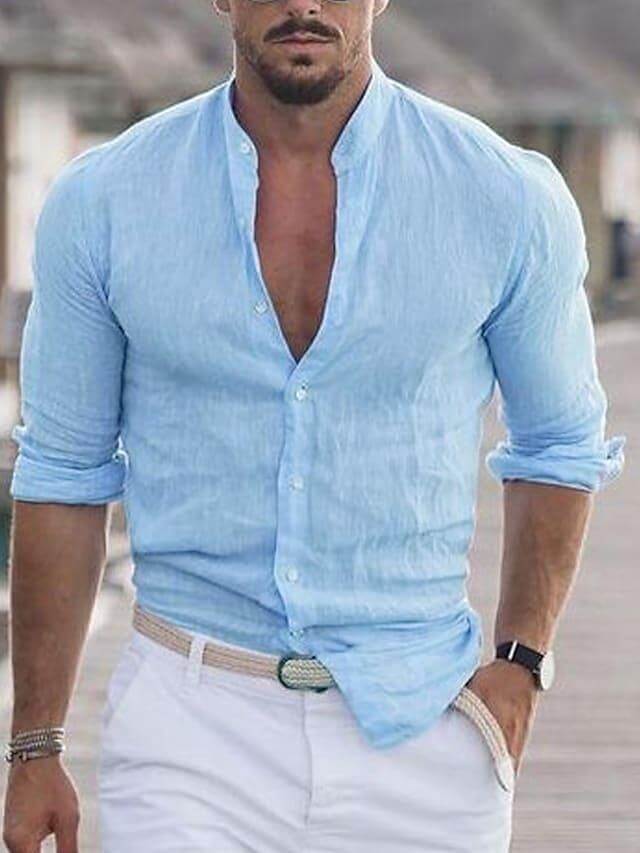 Men's Lightweight Breathable Casual Shirt