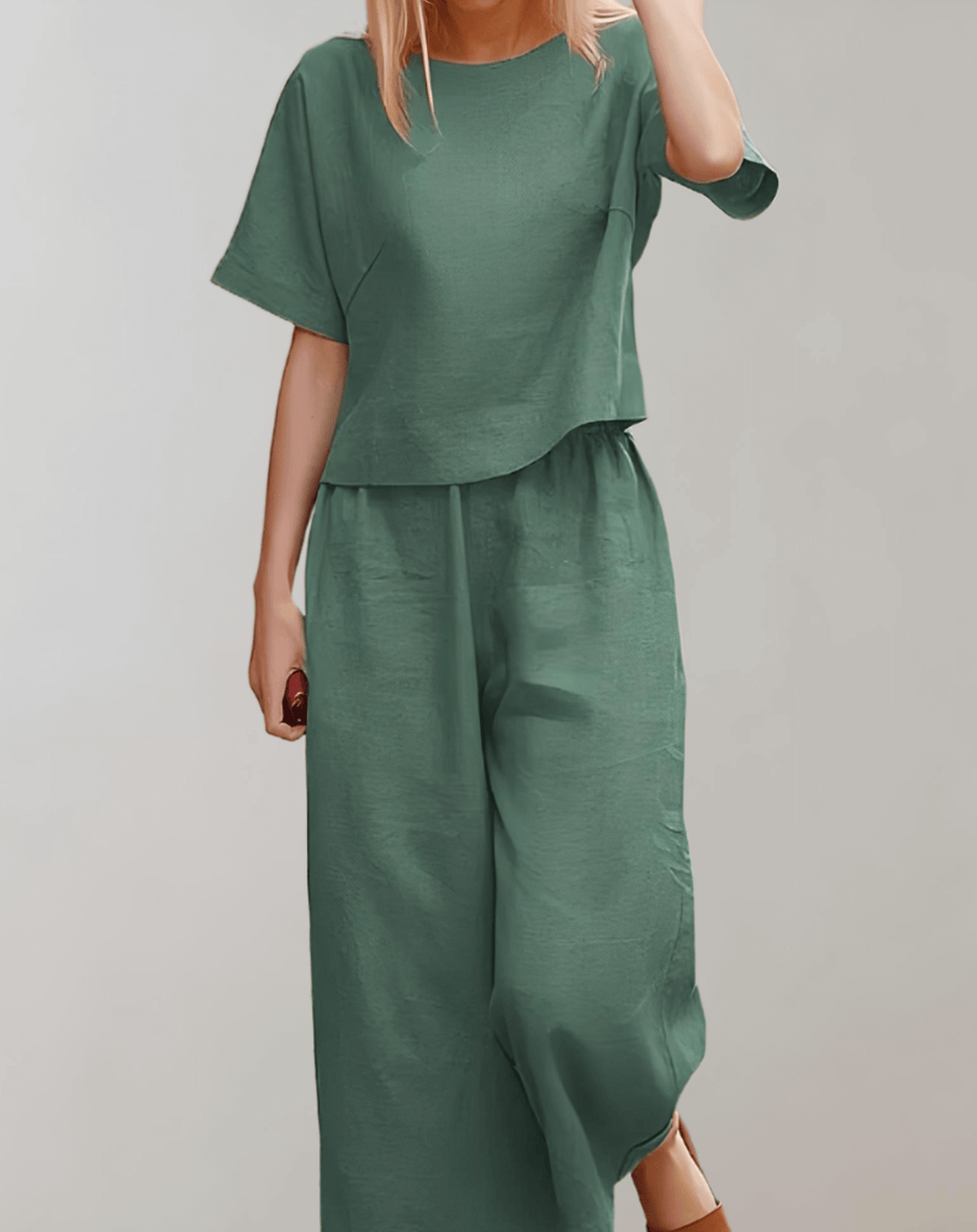 Women's Tweed Co-ord Set: Elegant Two-Piece Outfit