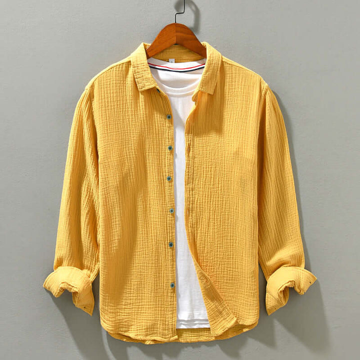 Men's Relaxed Fit Cotton Shirt