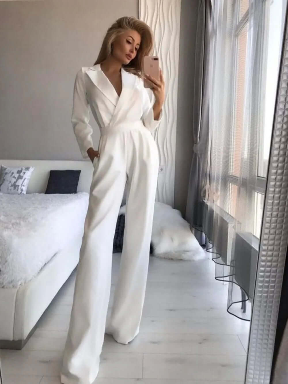 Women's Elegant Relaxed-Fit Jumpsuit