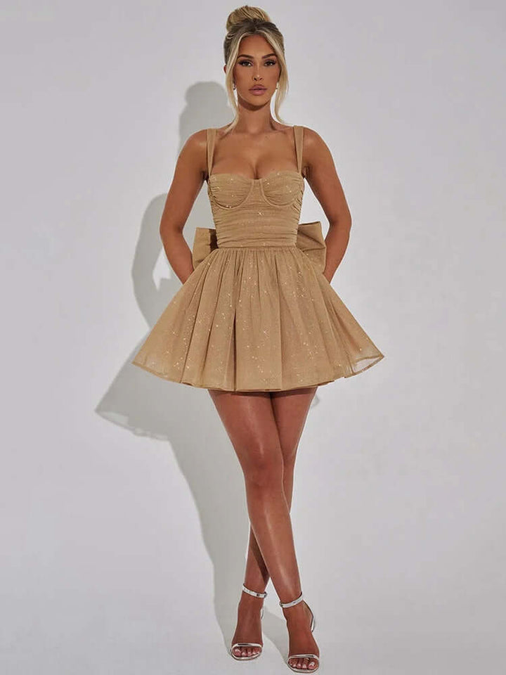 Elegant A-Line Sleeveless Cocktail Dress