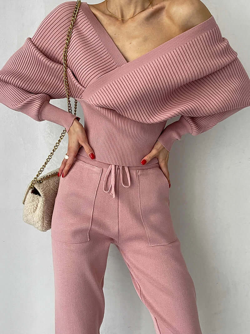 Women's Stylish Two-Piece Viscose Set