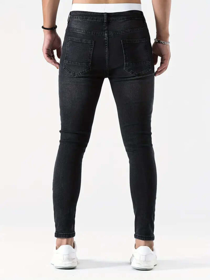 Men's Ripped Skinny Jeans: Casual Comfort & Style