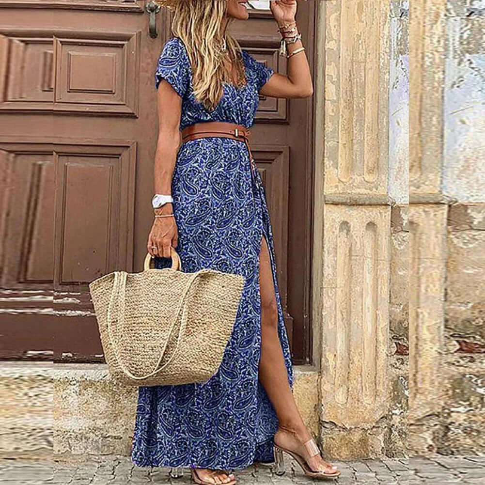 Women's Summer Casual Printed Dress