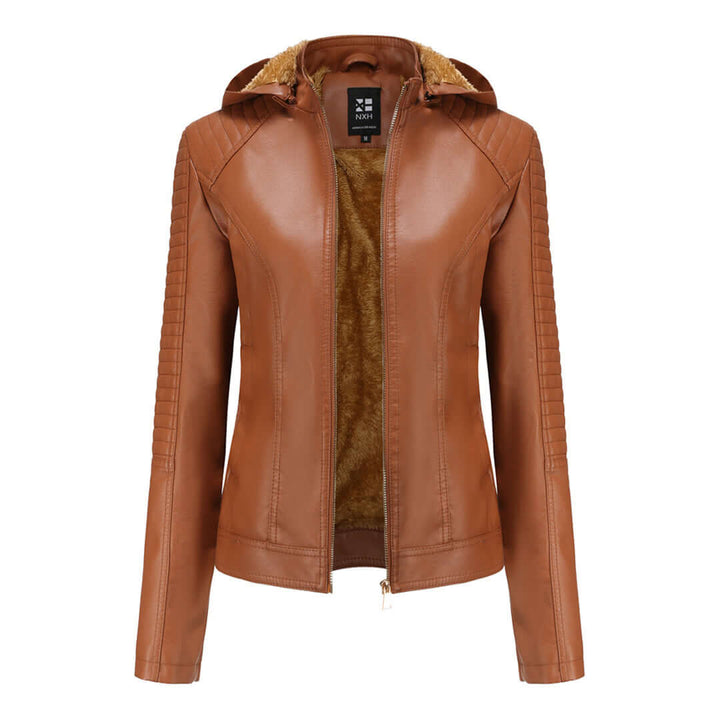 Women's Detachable Hood Jacket: Stylish & Versatile Outerwear