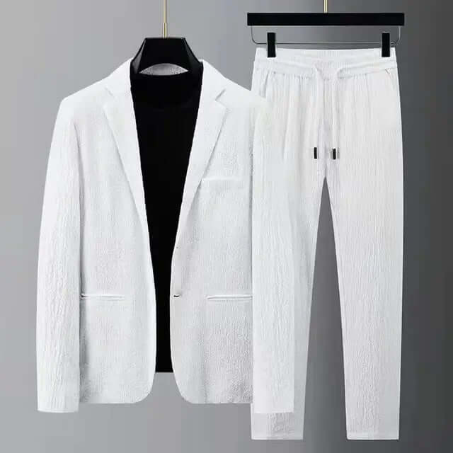 Men's Tailored Blazer Pant Set - Formal Wear