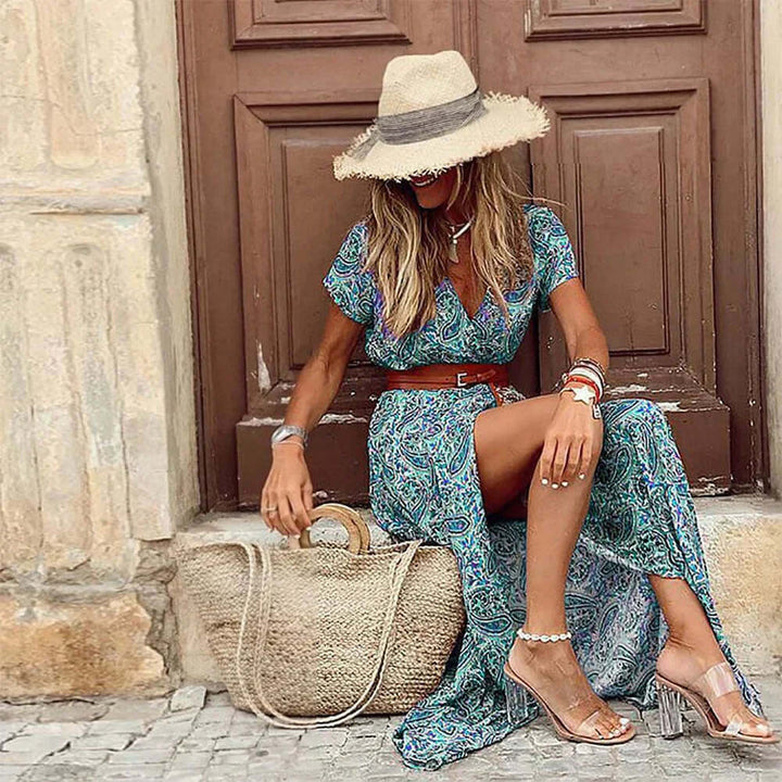 Women's Summer Casual Printed Dress