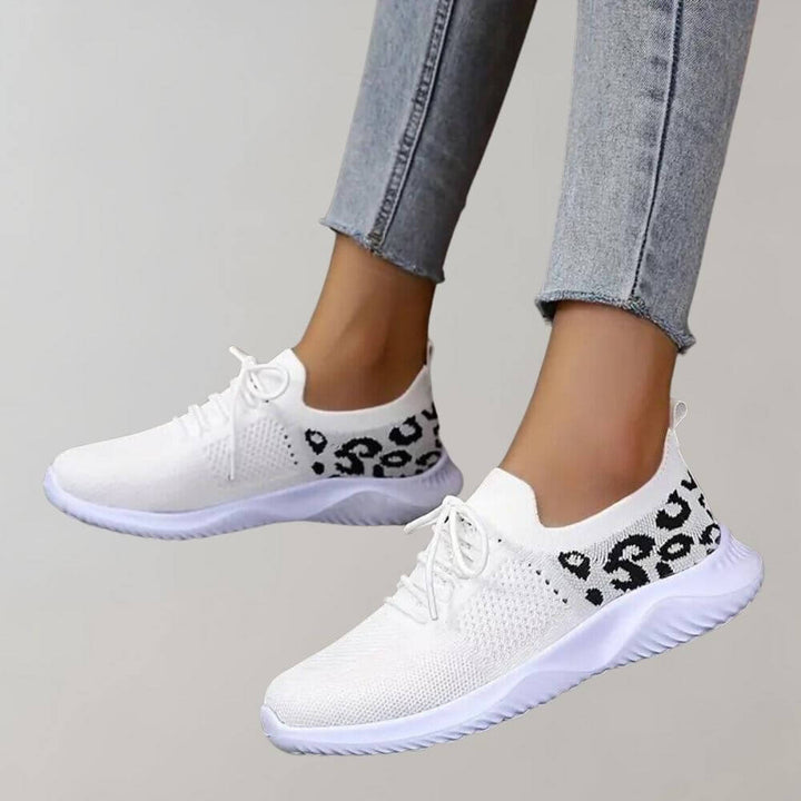 Women's Breathable Knit Mesh Casual Sneakers