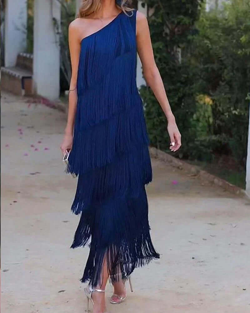 Women's Flowy Summer Dress: Long Sleeve, Lightweight