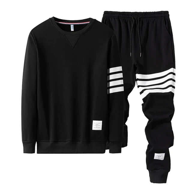 Men's Comfortable Long-Sleeve Sweater & Jogger Set