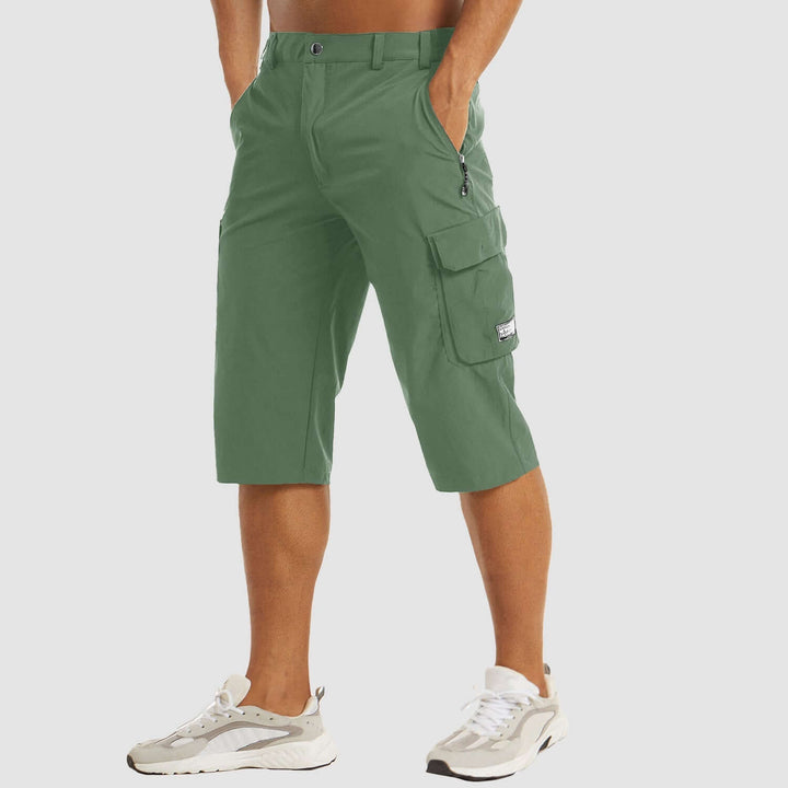 Men's Outdoor Walking Shorts: Multi-Pocket Hiking Shorts