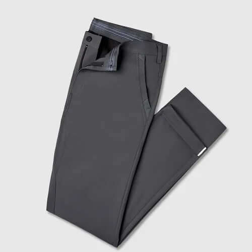 Men's Dirt-Repellent Casual Trousers: Slim Fit Outdoor Pants