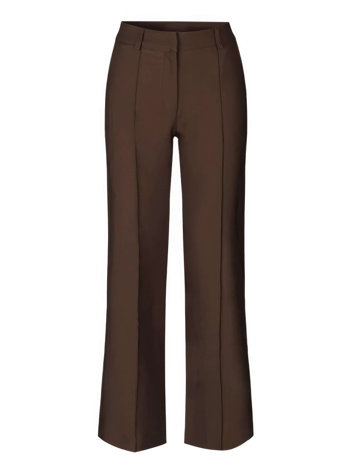 High-Waisted Elegant Women's Trousers
