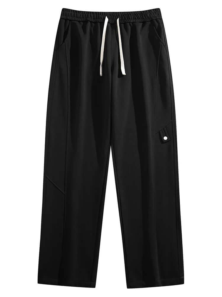 Men's Relaxed-Fit Cotton Trousers: Casual Everyday Pants