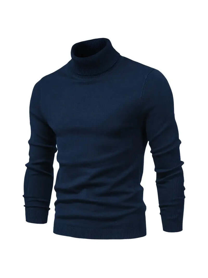 Men's Casual Turtleneck Pullover Sweater