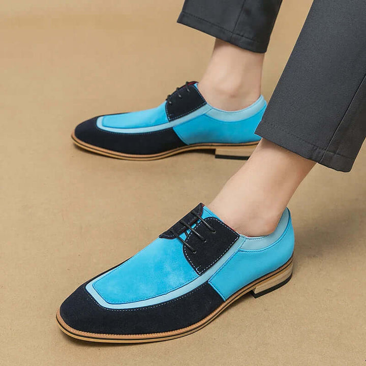 Men's Casual Pointed Toe Faux Leather Shoes