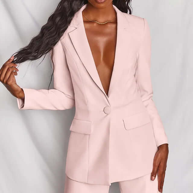Women's Professional Blazer Pant Set
