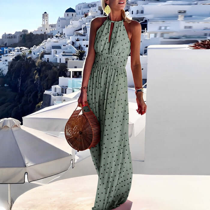 Women's Long-Sleeve Summer Dress: Lightweight & Elegant
