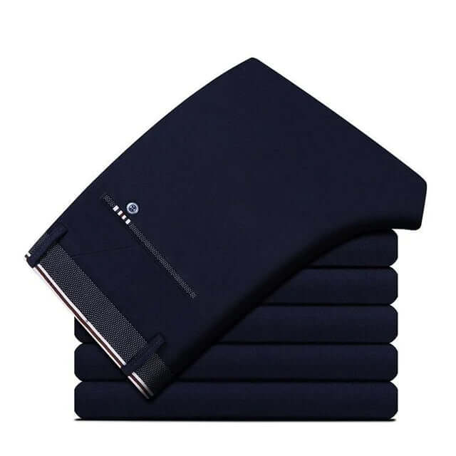 Men's Slim Fit Dress Trousers: Tailored Formal Wear
