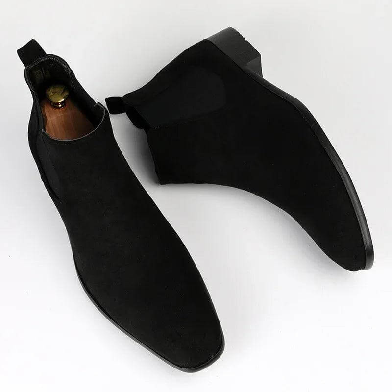 Men's Suede Chelsea Boots: Elegant & Comfortable Footwear