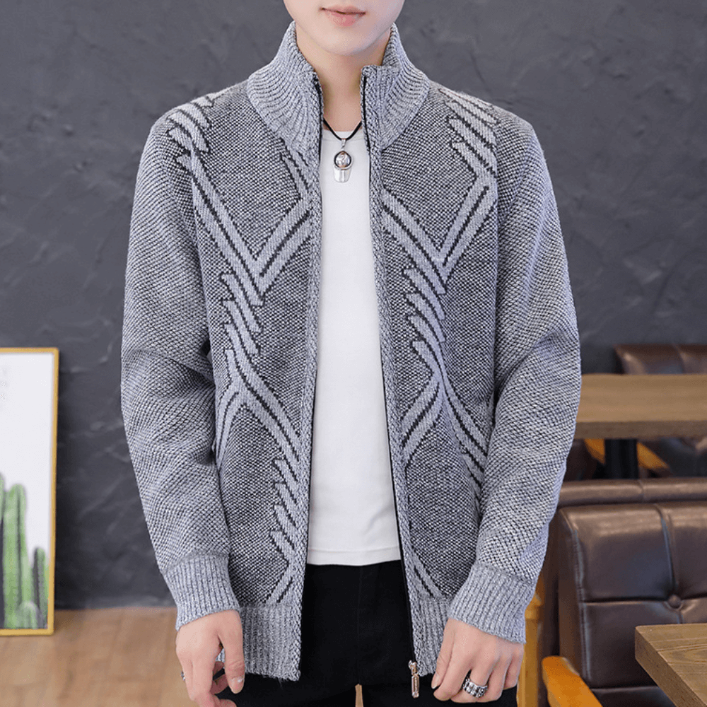 Men's Classic Knit Cardigan: Soft, Versatile & Comfortable