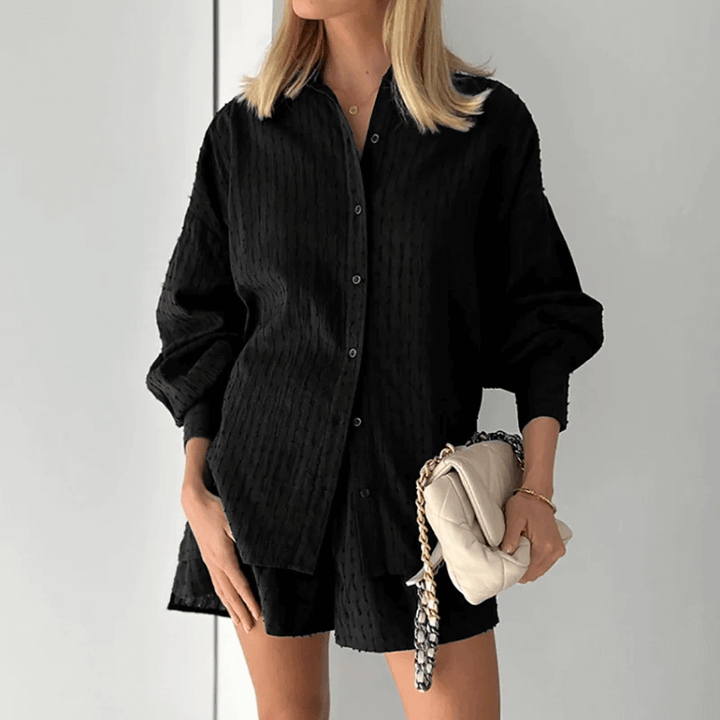 Women's Two-Piece Set: Elegant & Comfortable Outfit