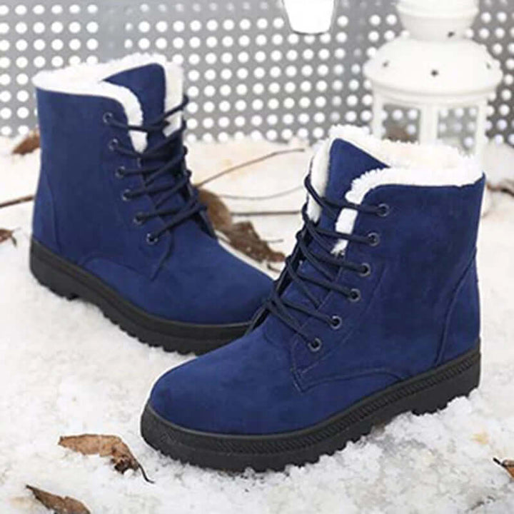 Women's Lace-Up Chunky Sole Boots