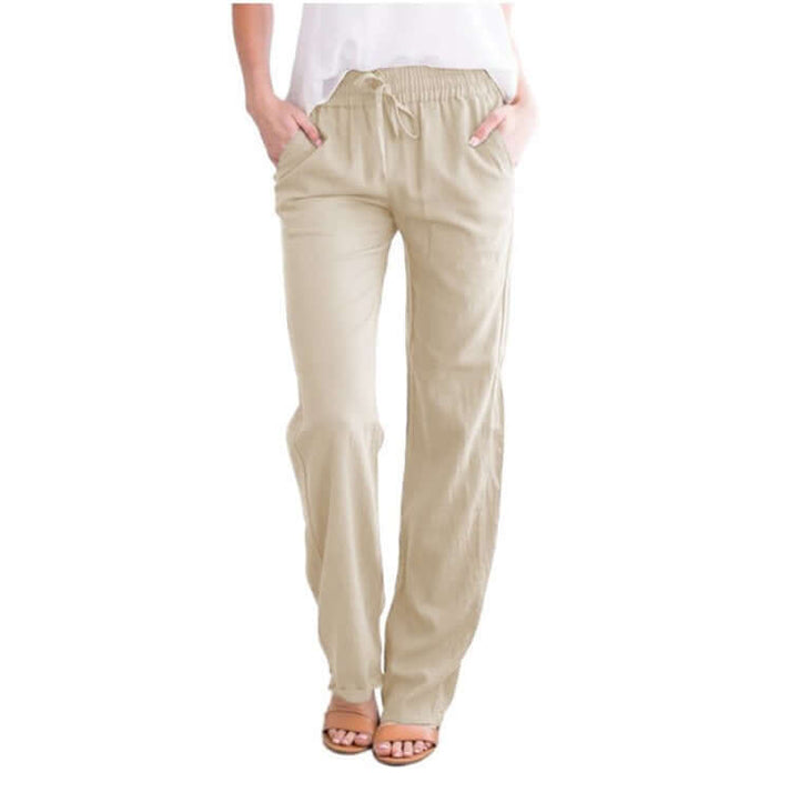 Women's Wide-Leg Drawstring Pants