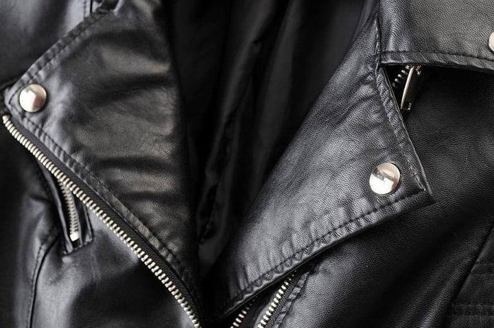 Women's Asymmetrical Zip Biker Jacket